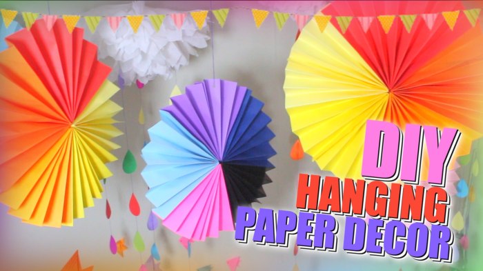 How to make decoration with paper