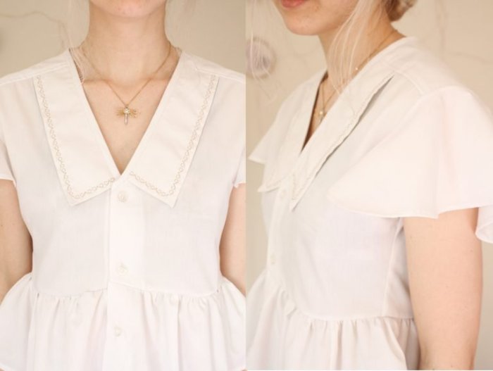 Men's dress shirt into womens top