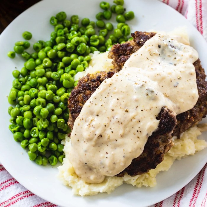 How to cook country style hamburger steak