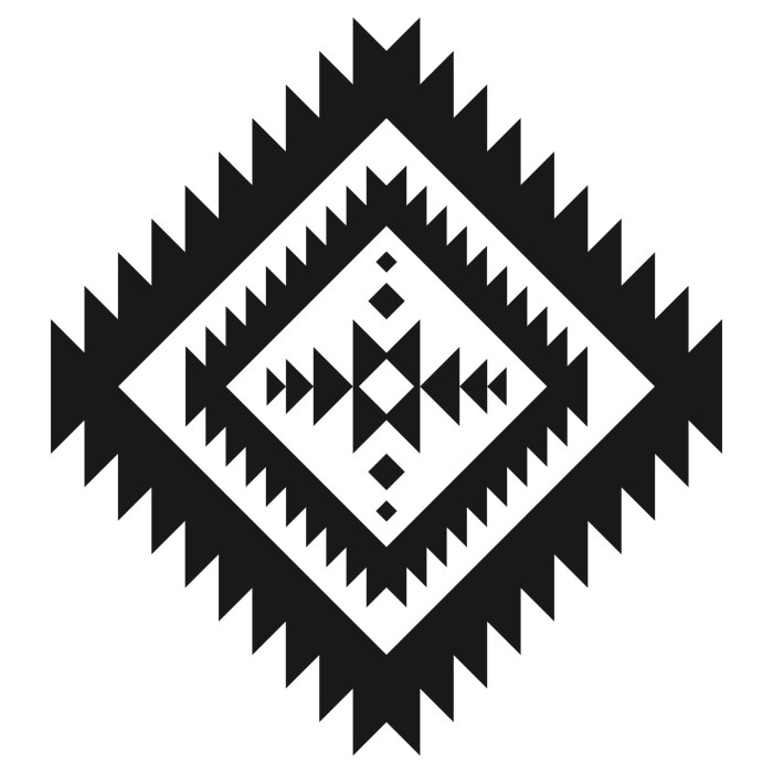 Aztec tribal pattern vector designs seamless vectors royalty