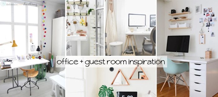 How to decorate an office/guest room