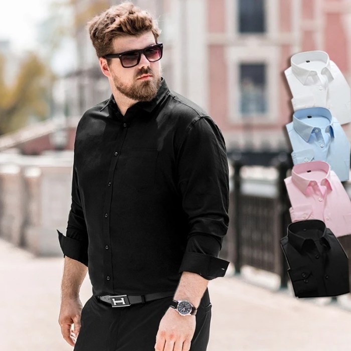 Long dress shirt mens