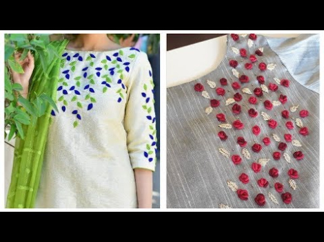 How To Decorate Kurti At Home